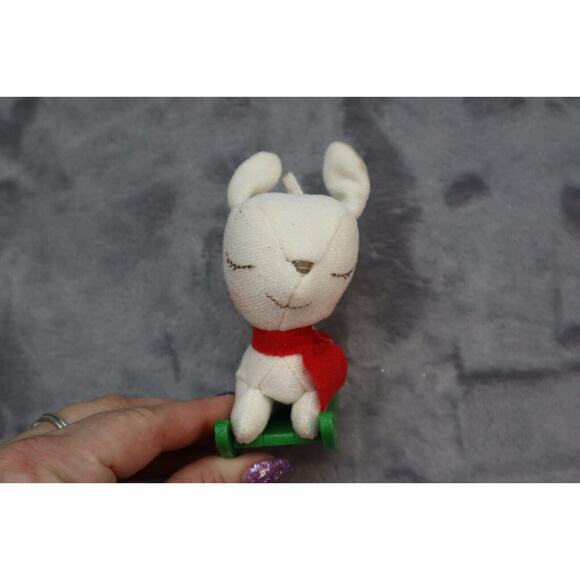 Hallmark Keepsake Lil Deer Baby's First Christmas Tree Ornament 2014 Rocking Toy - Picture 12 of 16